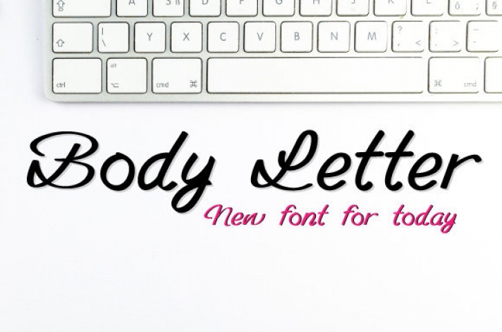 Body Letter Font Download