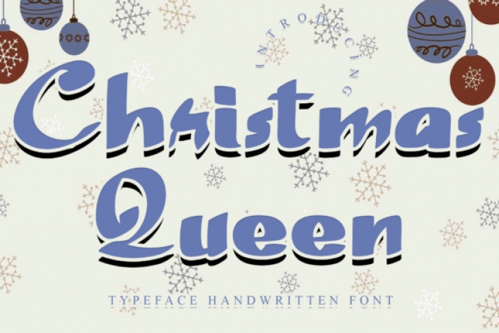 Christmas Queen Font Download