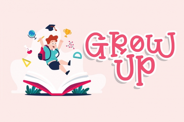 grow up Font Download
