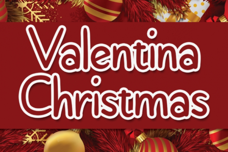 Valentina Christmas Font Download