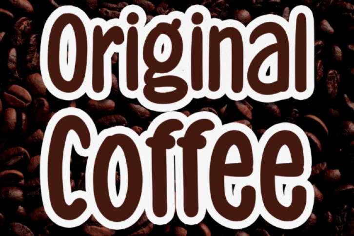 Original Coffee Font Download