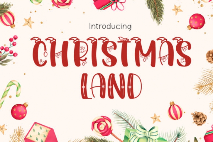 Christmas Land Font Download