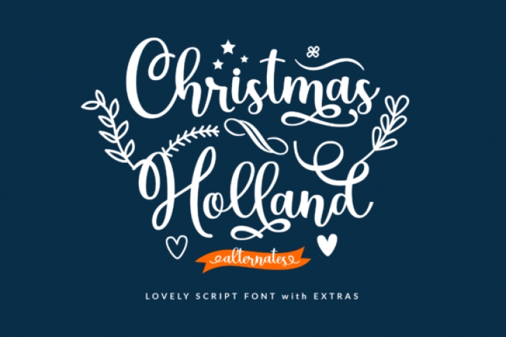 Christmas Holland Font Download