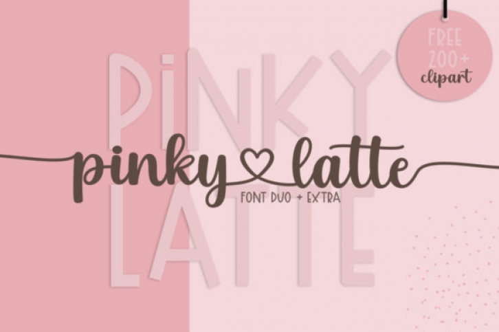 Pinky Latte Font Download