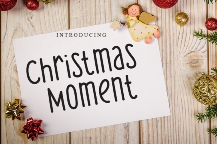 Christmas Moment Font Download