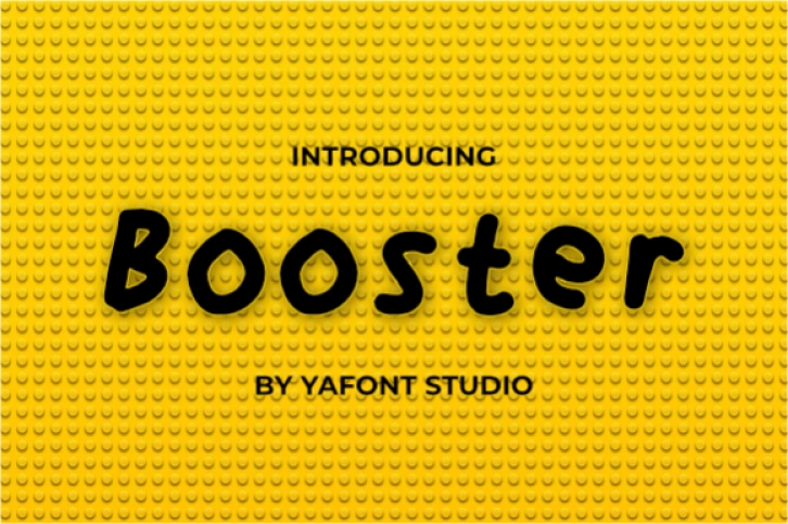 Booster Font Download