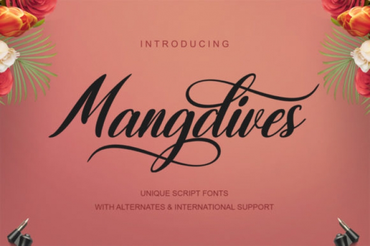 Mangdives Font Download