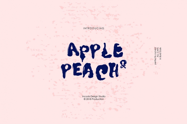 APPLE & PEACH Font Download