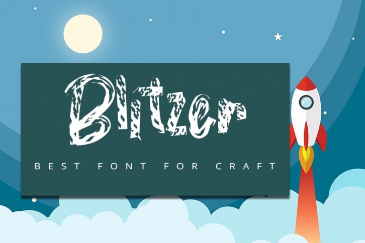 Blitzer | Modern Typeface Font Font Download