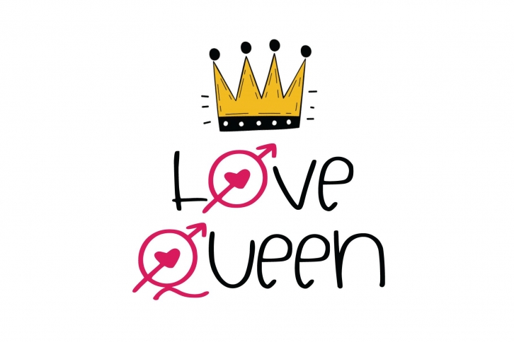 love queen Font Download