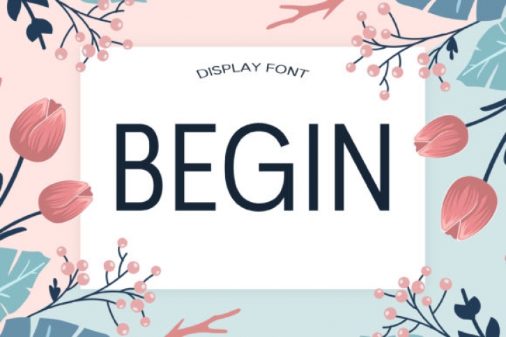 Begin Font Download