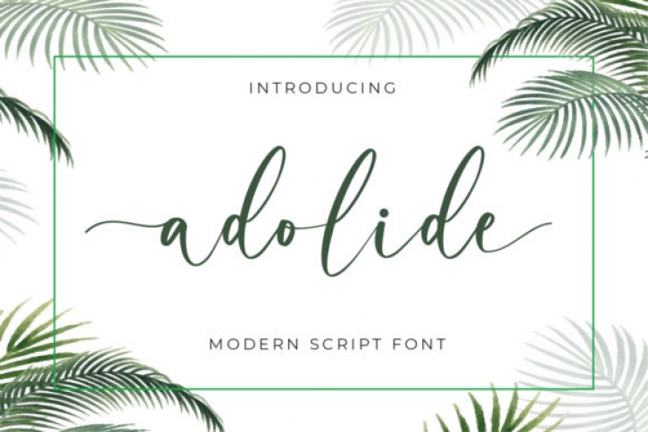 Adolide Font Download