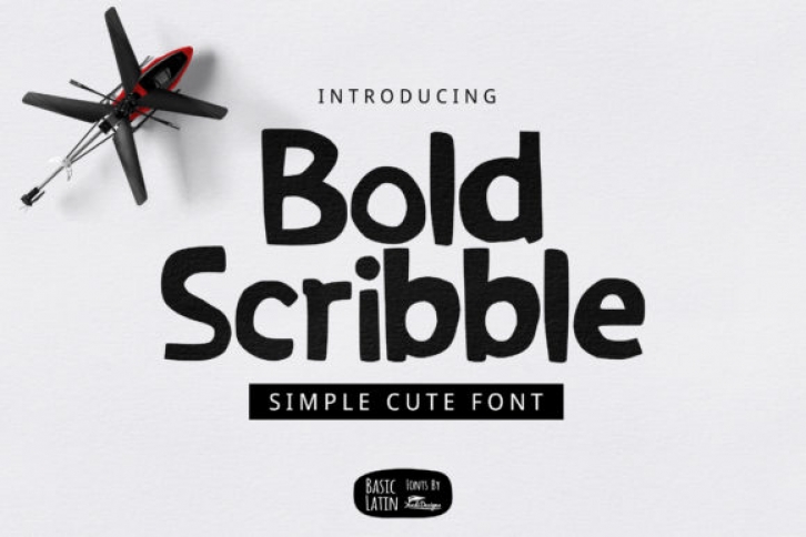 Bold Scribble Font Download