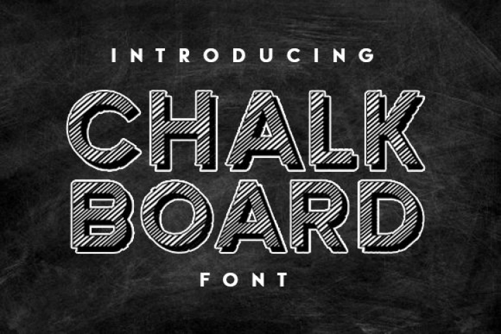 Chalk Board Font Download