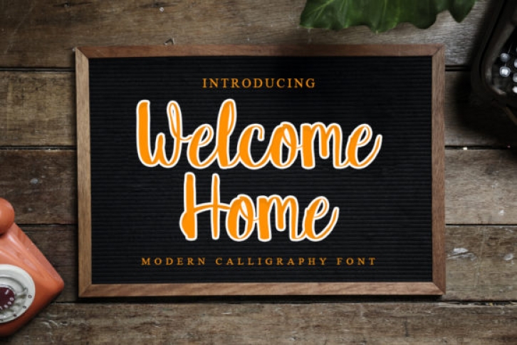 Welcome Home Font Download