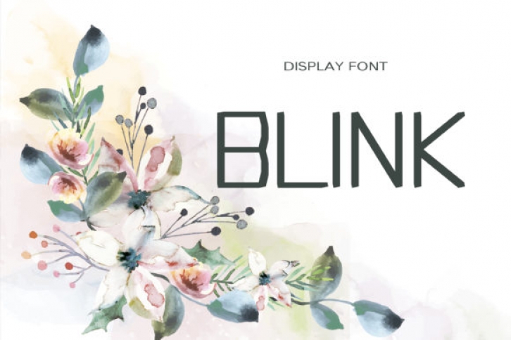 Blink Font Download