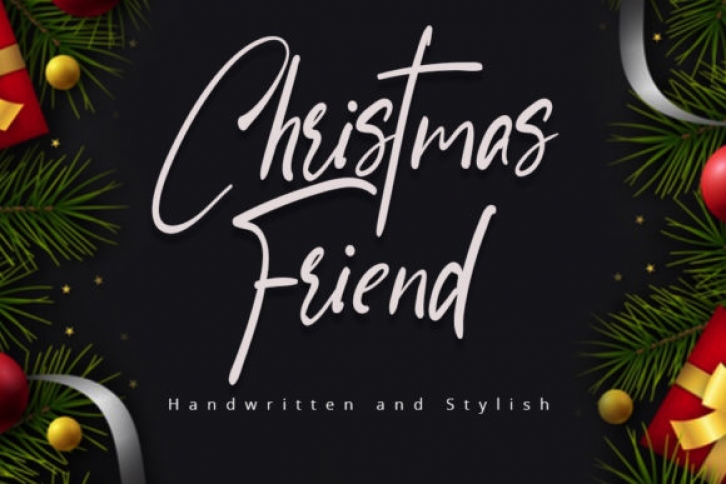 Christmas Friend Font Download