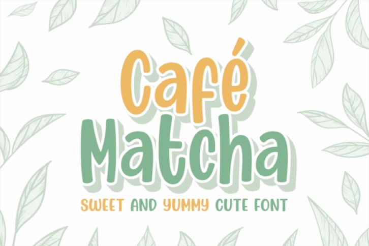 Cafe Matcha Font Download
