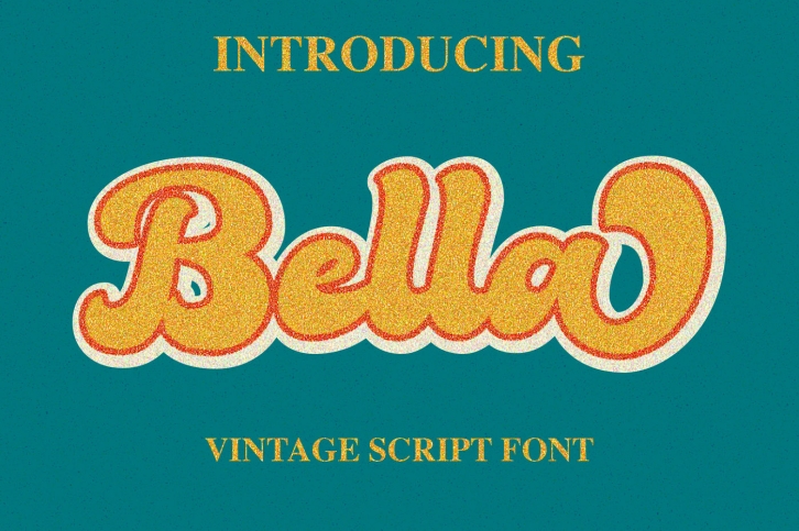 Bella - Vintage Script Font Font Download