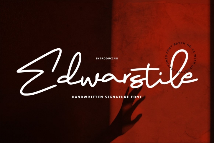 Edwarstile Signature Font Download