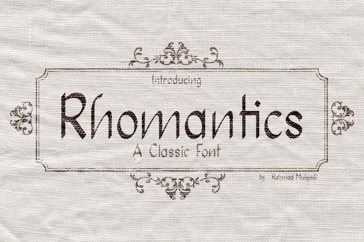 Rhomantics Font Download