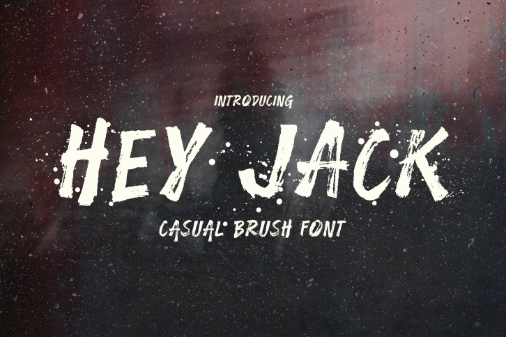 Hey Jack - Casual Brush Font Font Download