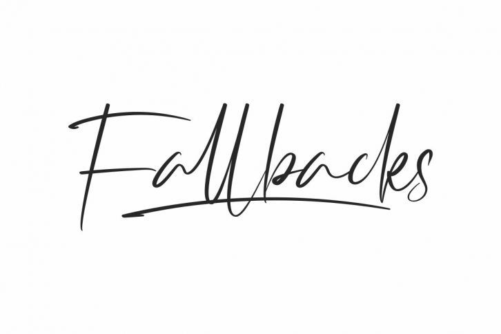 Fallbacks Font Download