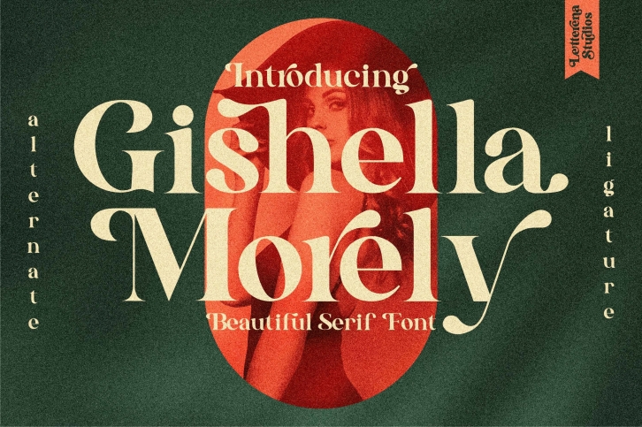 Gishella Morely - Luxury and Beautiful Serif Font Font Download