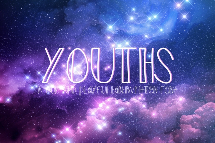 Youths - A Fun and Playful Handwritten Font Font Download