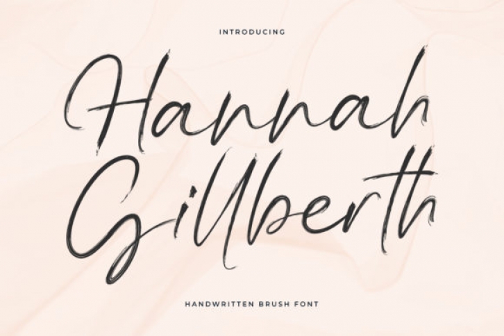 Hannah Gillberth Font Download