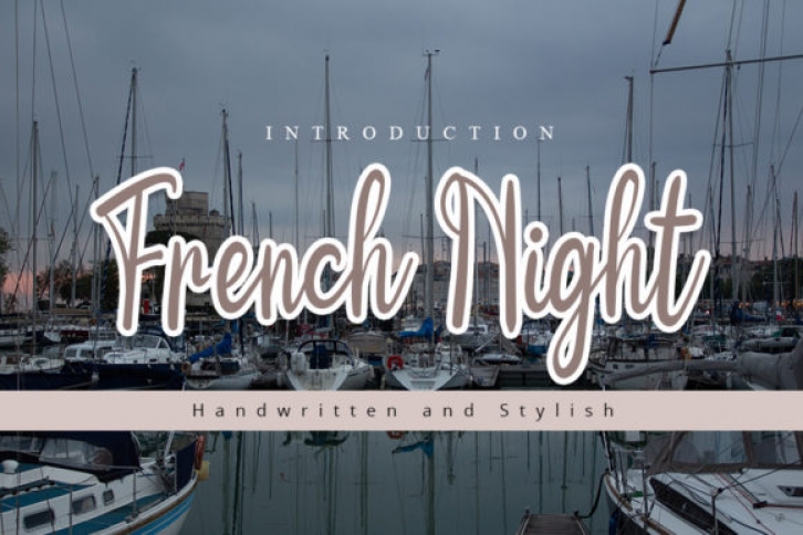 French Night Font Download