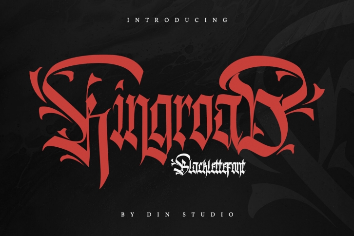 Kingroad-Blackletter Font Font Download