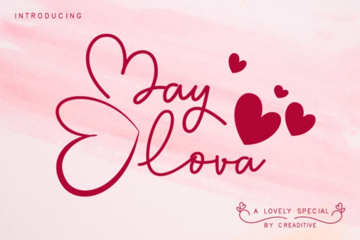 May Lova Font Download