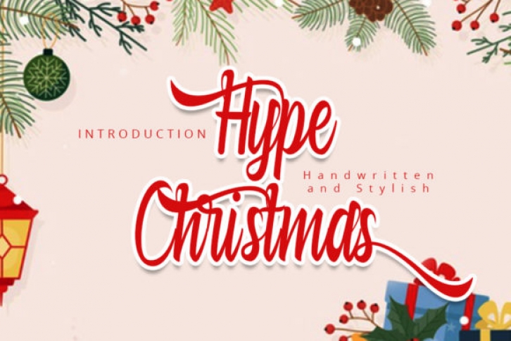 Hype Christmas Font Download