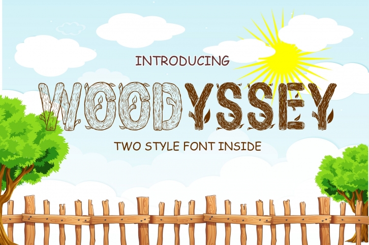 WOODYSSEY Font Download