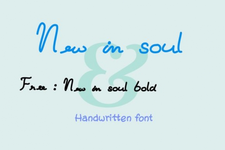 New in Soul Font Download