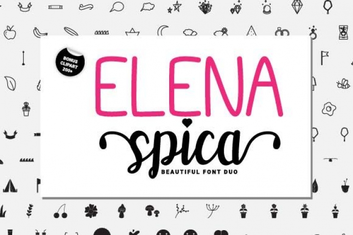 Elena Spica Font Download