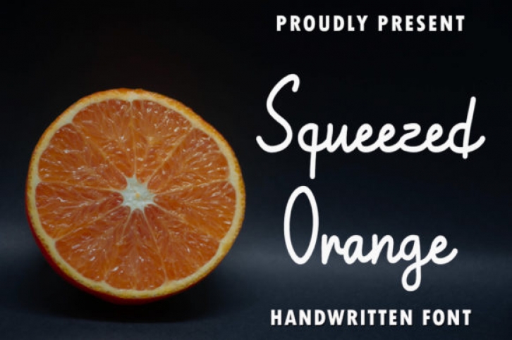 Squeezed Orange Font Download