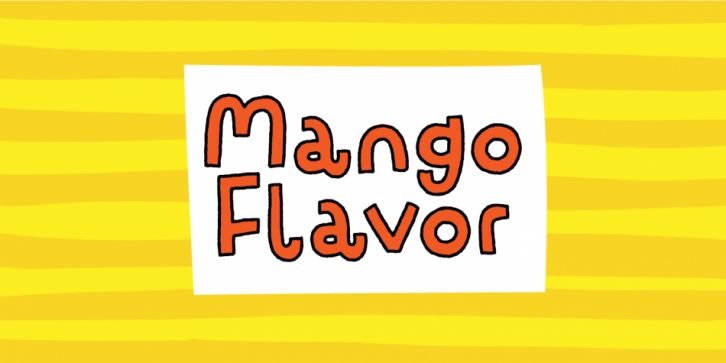 Mango Flavor Font Download