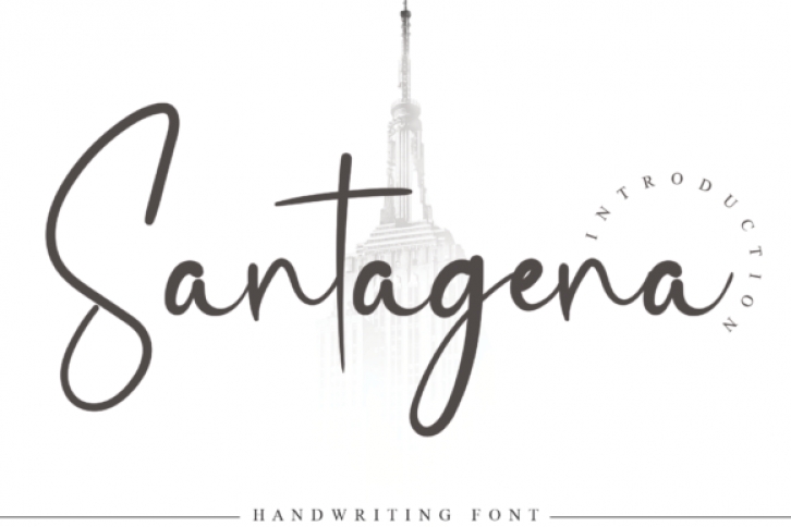 Santagena Font Download