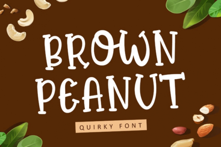Brown Peanut Font Download