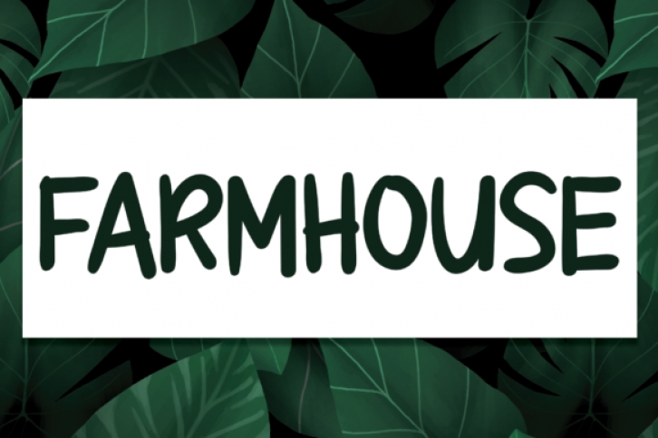 Farmhouse Font Download