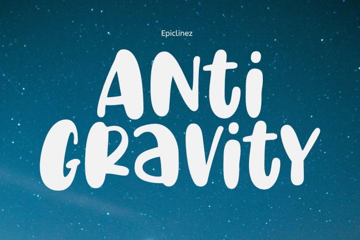 Anti Gravity | Handwritten Font Font Download
