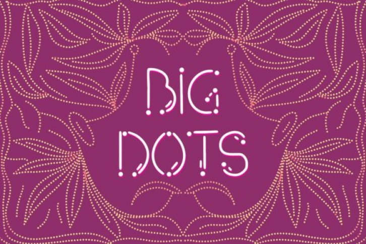 Big Dots Font Download