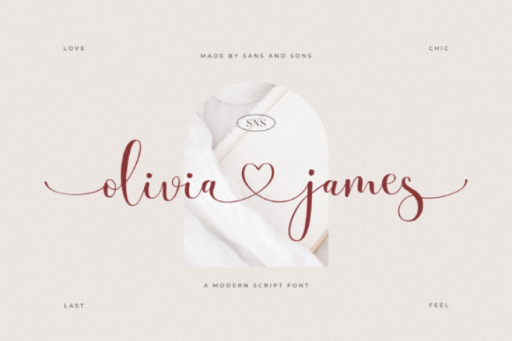 Olivia James Font Download