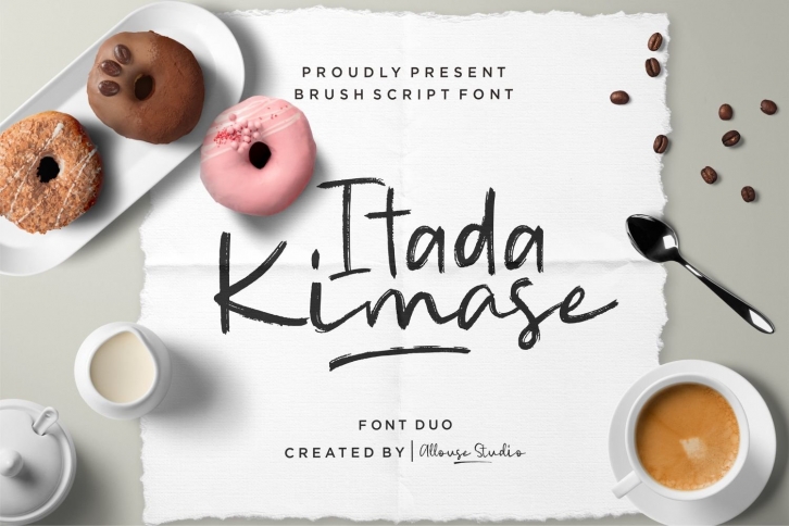 Web Font - Itadakimase - Duo Style Font Download