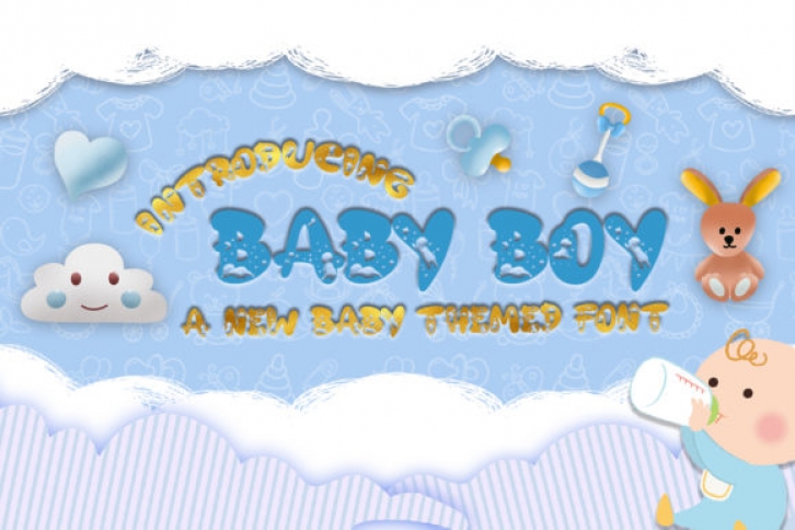 Baby Boy Font Download