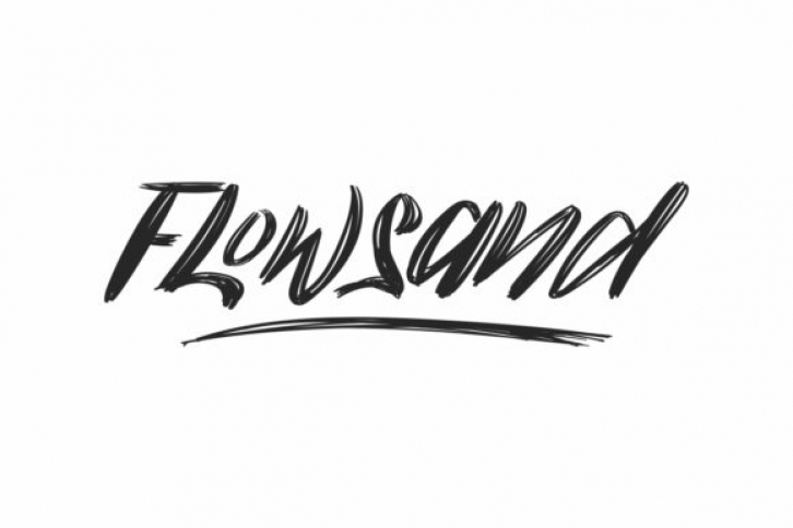 Flowsand Font Download