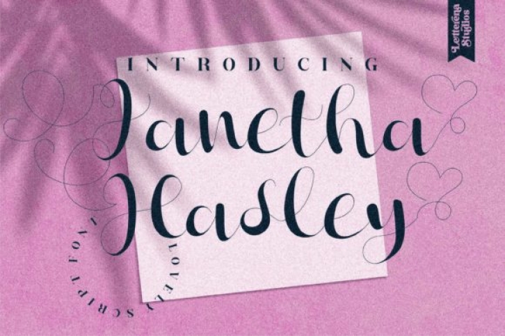Janetha Hasley Font Download