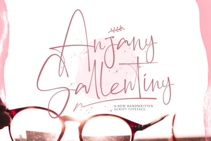 Anjany Sallentiny Font Download